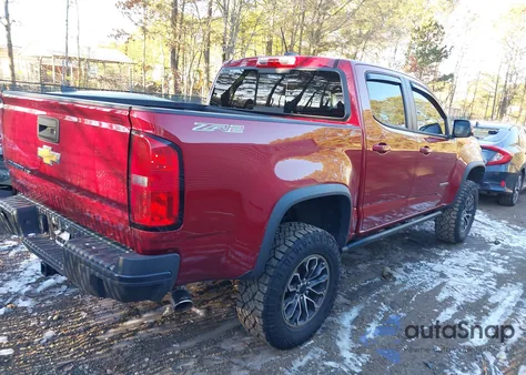 2018 Chevrolet Colorado Zr2 из США, поврежденный, VIN 1GCGTEEN5J1304573